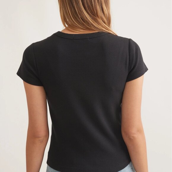 Lexi Rib Sun-In Crew Tee - Picture 4 of 6